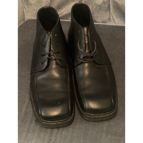 Next Boots Women Black Lace Size 41 ( US 8) Leather - Picture 6 of 8